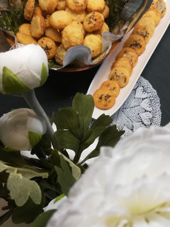 Sajtos-túrós pogácsa, gluténmentesen recept fotója