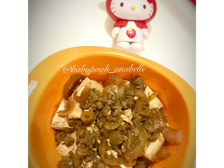 Resep Tofu and Beef Bowl Gyudon (MPASI 1Y+) Anti Gagal