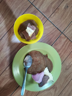 Foto resep Pancake coklat topping ice cream