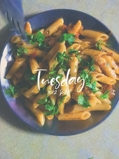 A picture of Simple pasta.