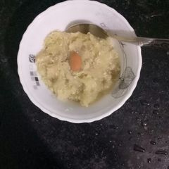 A picture of Lauki ka halwa.