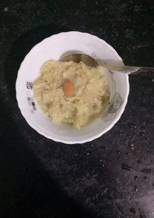 A picture of Lauki ka halwa.