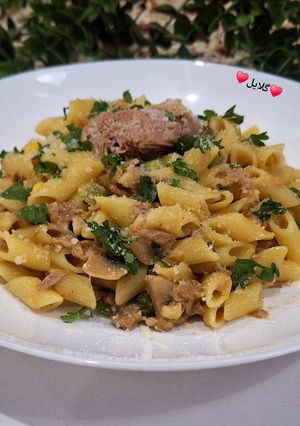 عکسی از دستور پاستا تن ماهی 😋