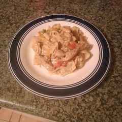 A picture of Mmoni's tasty pasta.