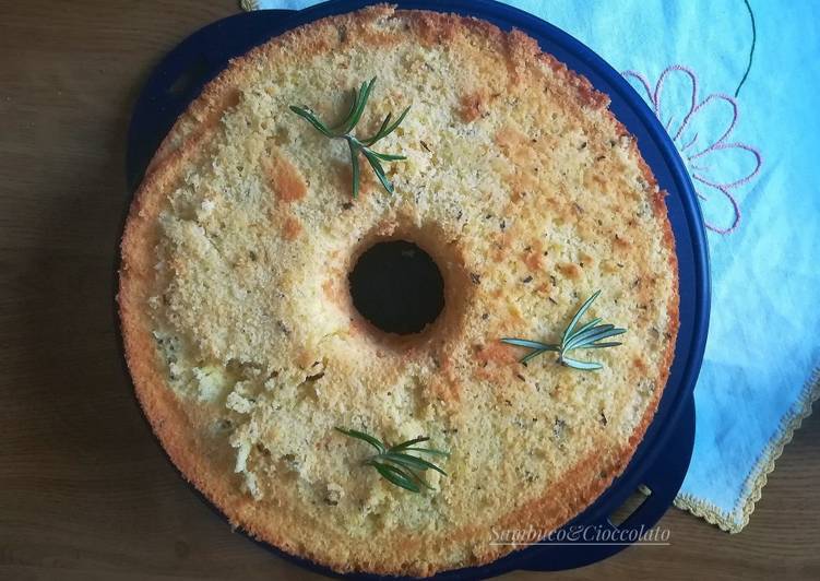 Simple Way to Make Veloce Fluffosa rosmarino e limone