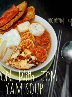 Foto resep Udon w/tom yam soup