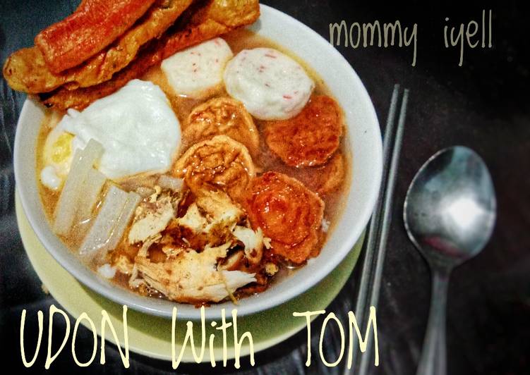 Resep Udon w/tom yam soup yang Enak