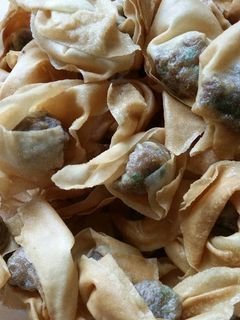 Foto resep Pangsit Goreng Renyah Isi Daging Sapi