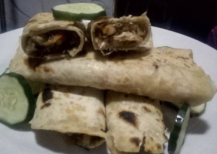 The Simple and Healthy Home made shawarma