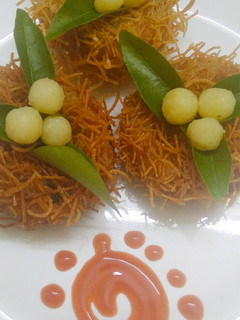 உருளைக்கிழங்கு பறவைக்கூடு செய்முறை முக்கிய புகைப்படம்