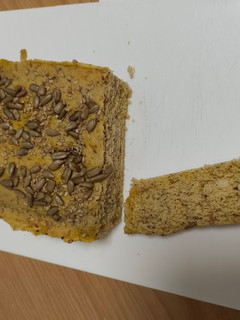 Una foto de Pan de garbanzos