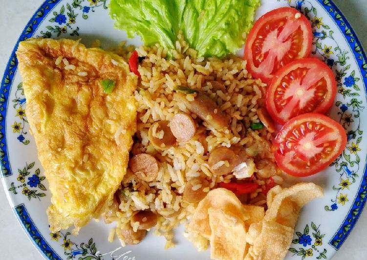 Bagaimana Membuat Nasi Goreng Putih Sobak Anti Gagal