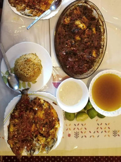 صورة لوصفة أرز بالجمبري على طريقتي 😍