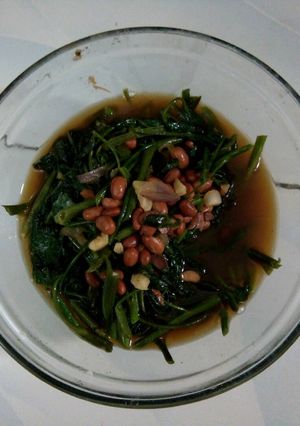 Foto resep Tumis kangkung siram taucho