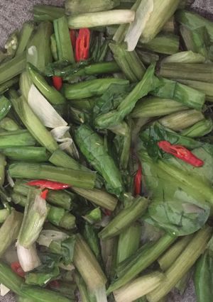 Foto resep Tumis genjer Pedas