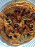 Omelete de cogumelo