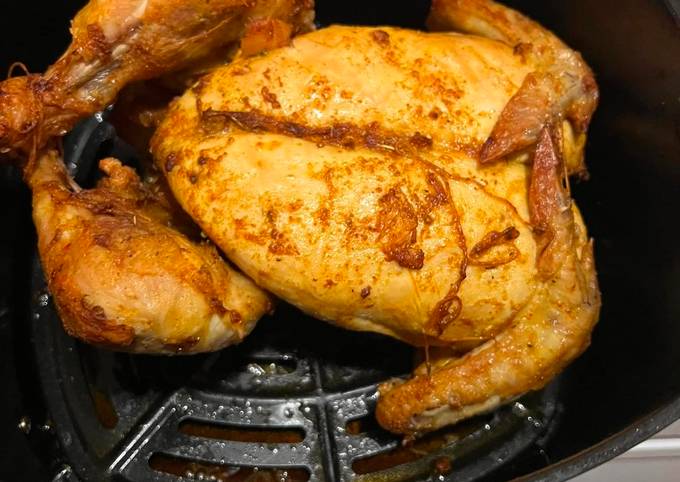 Air Fryer Whole Chicken - Recipes That Crock!