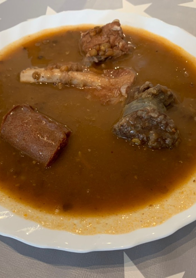 Una foto de Lentejas estofadas
