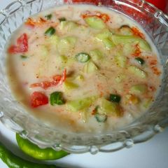 A picture of Mixed Veg Raita.