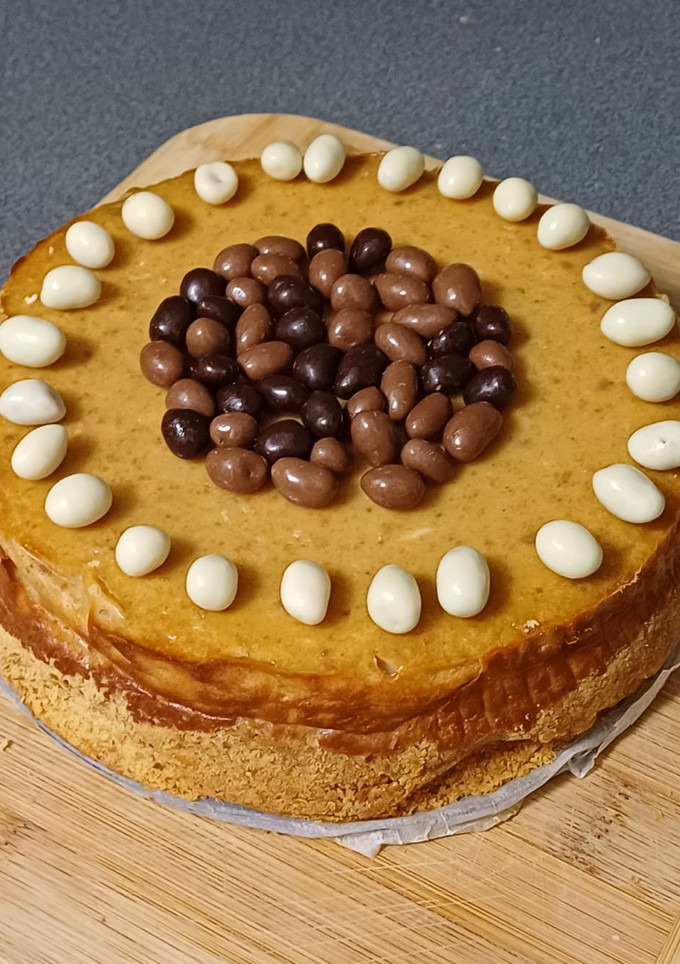 Una foto de 🍰 Tarta de crema de cacahuete 🥜