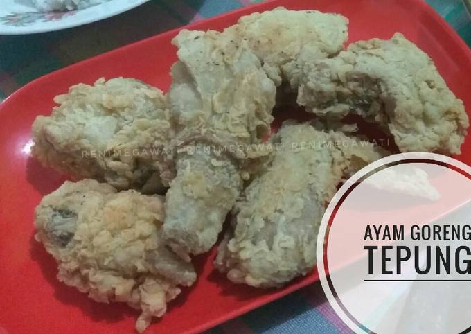 Ayam Goreng Tepung Enaaak dan Praktis