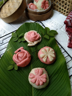 Foto resep Bakpao aneka bunga