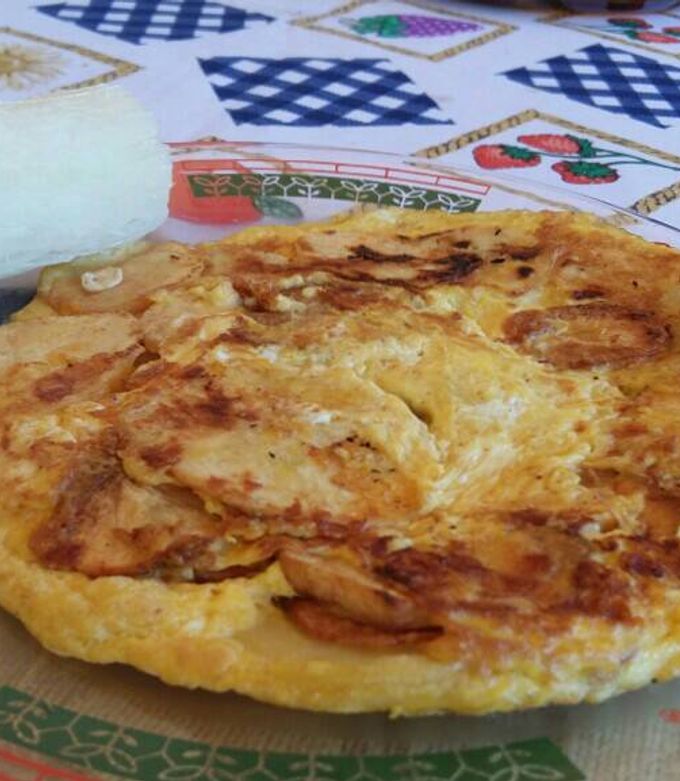 Una foto de Tortillon de papas