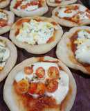 Pizzetitas de Cherrys y de Huevo