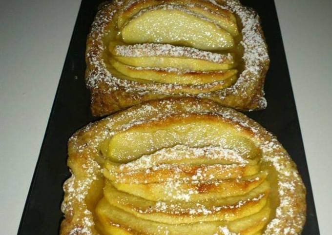 Tartelettes feuilletées aux pommes 🍏