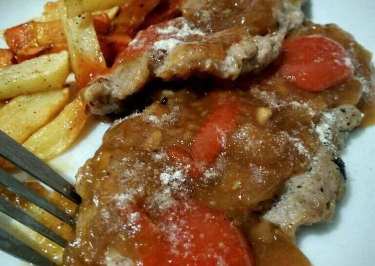 Beef steak sederhana #kitaberbagi