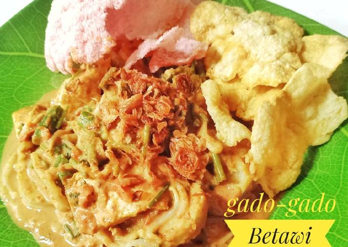 Bagaimana Membuat Gado-gado Betawi, Sempurna