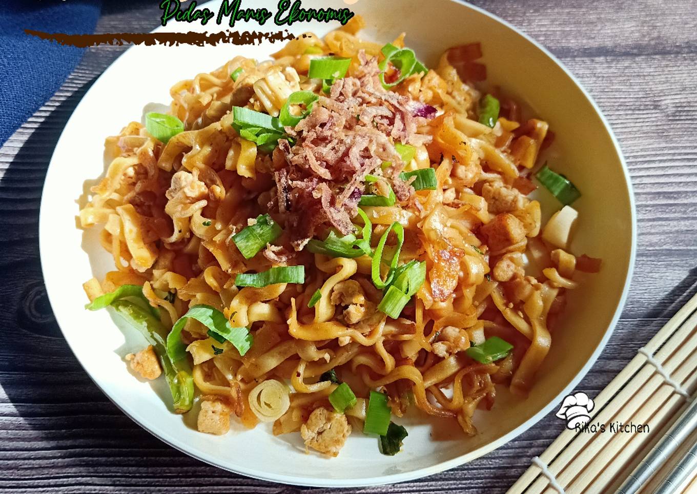 Mie Goreng Pedas Manis Ekonomis