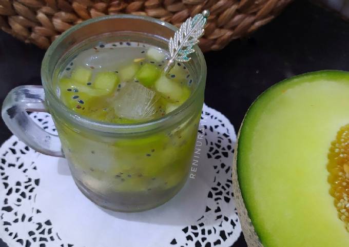 Resep Es Campur Melon Selasih And Kolkal Oleh Reni Nuraini Cookpad 9217