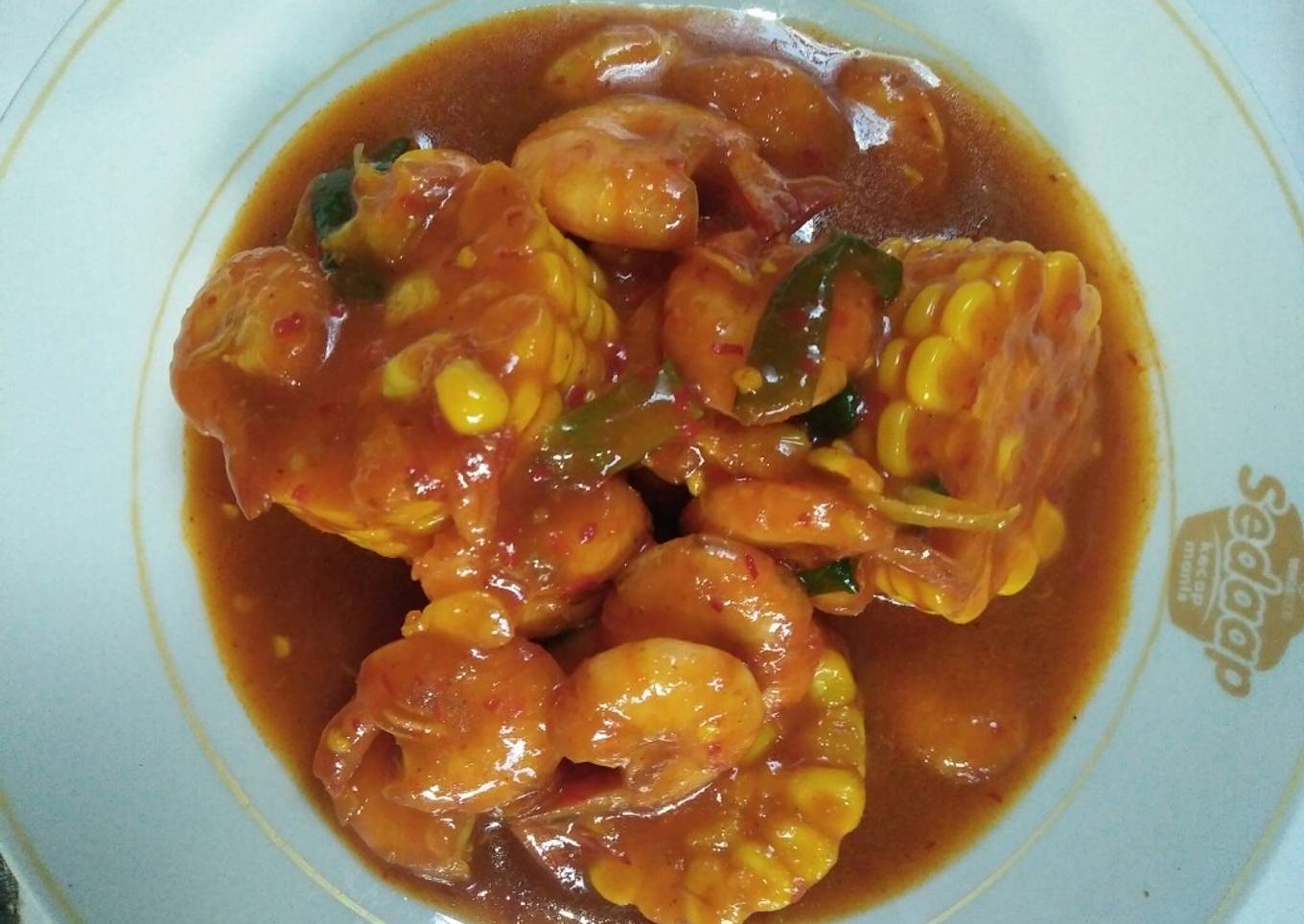 Udang saos padang