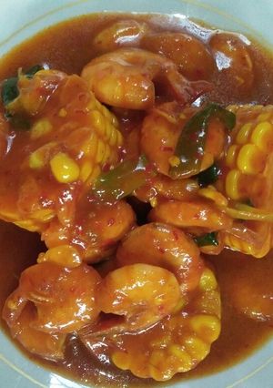 Foto resep Udang saos padang