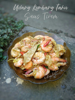 Foto resep Udang Kembang Tahu Saus Tiram