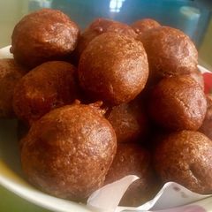 A picture of Chocolate Puff Puff.