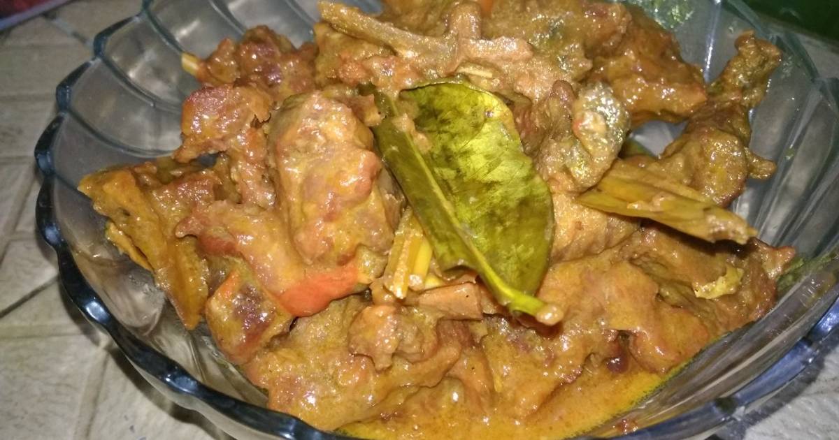 88 resep rendang daging kambing enak dan sederhana - Cookpad