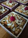 Crumbles de rhubarbe