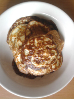 Una foto de Panqueques de yogurt