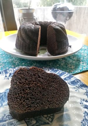 Una foto de Budín de cerveza negra