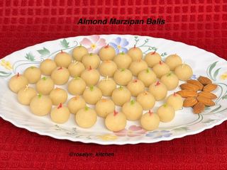 Almond Marzipan Balls