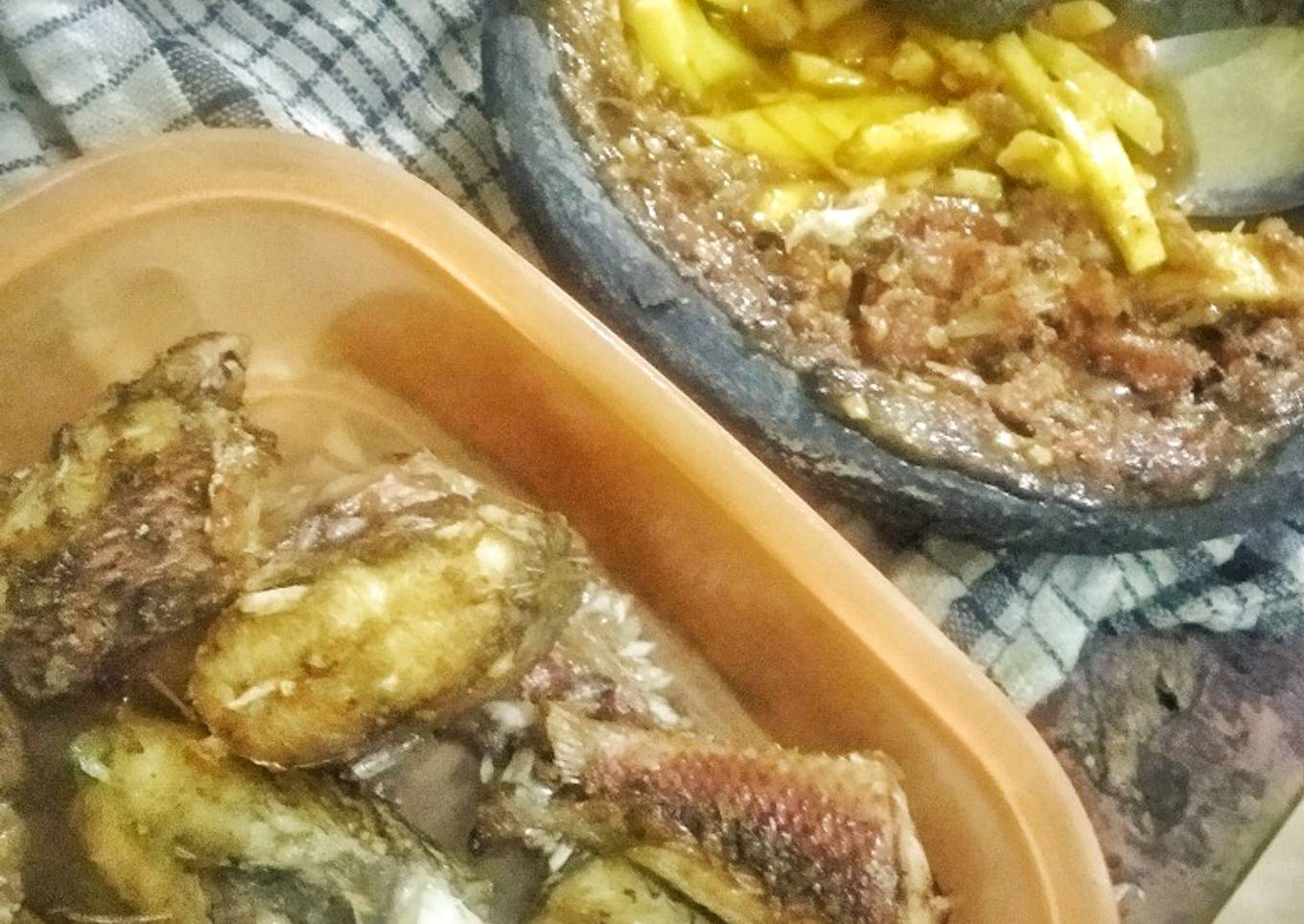 140). Ikan Ekor Kuning Sambel Mangga🐟🥭