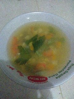 Foto resep Sup sayur mpasi