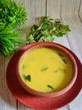 Sattu Atta and Hung Curd Kadhi (satuche peeth aani chakkyachi kadhi)