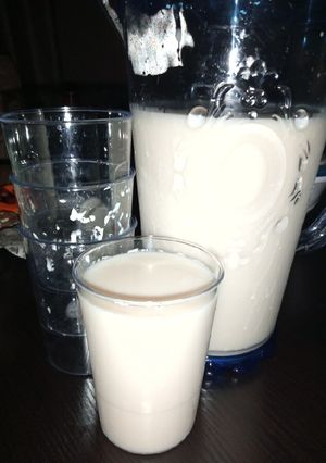 A picture of Tiger nut drink.