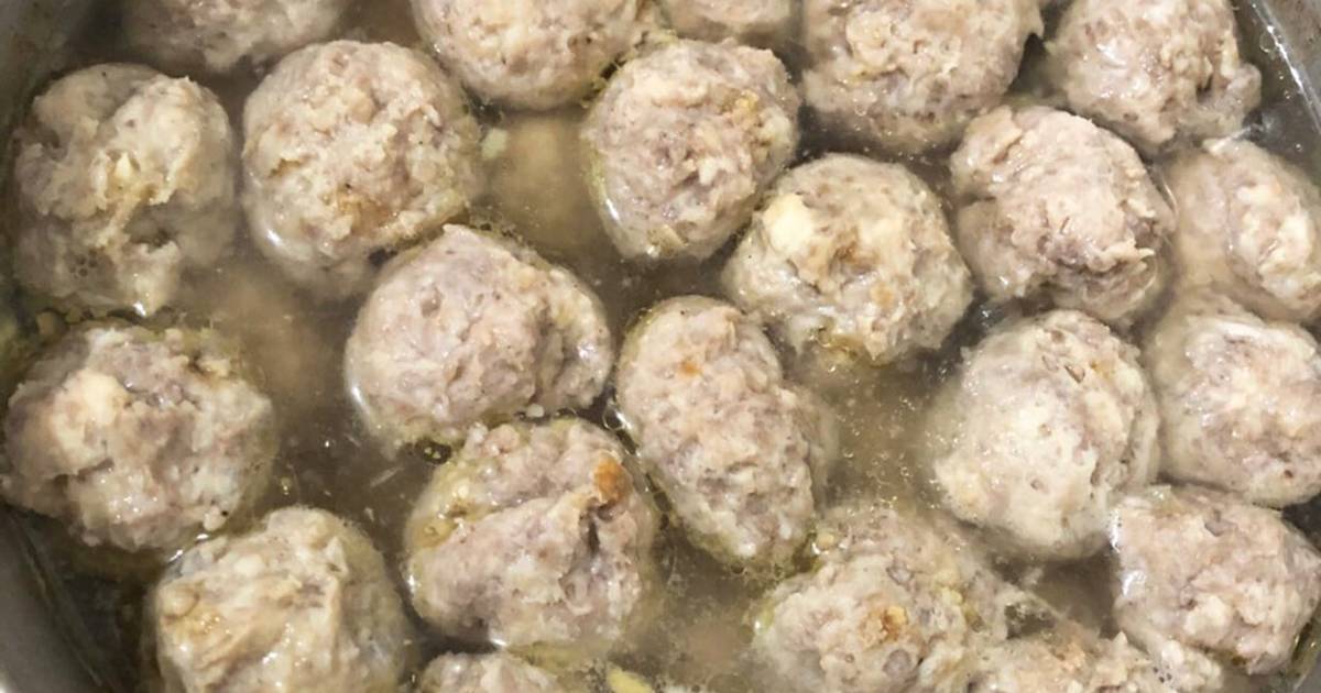  Resep  Bakso  Sapi  Ayam oleh wendyqiu03 Cookpad 