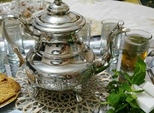 صورة لوصفة الشاي الاخضر المغربي👌🍵