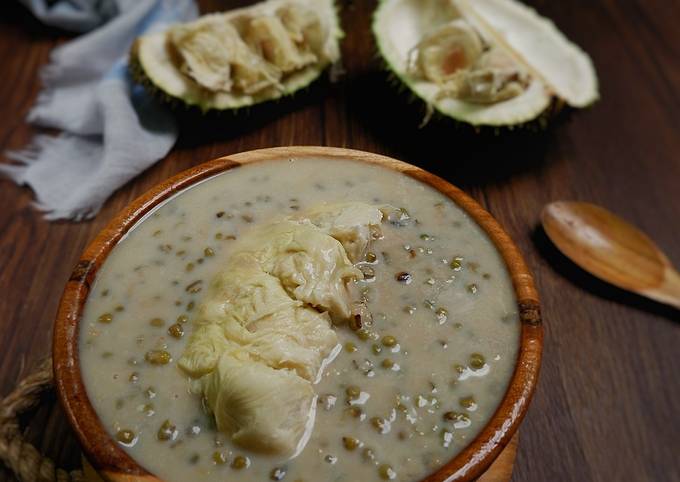 Resep Bubur kacang hijau durian (Fiber Creme), Menggugah Selera