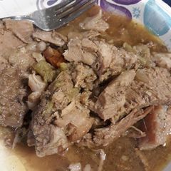 A picture of Sour Orange Pork.